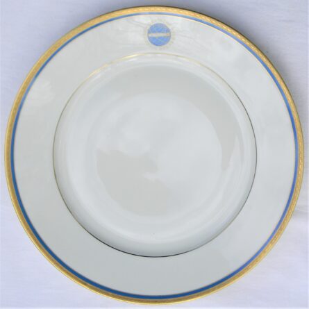 Airship Graf Zeppelin porcelain 9-in dinner plate