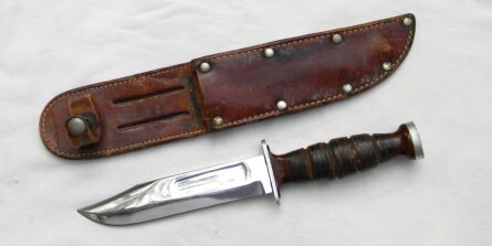 WW2 KA-BAR Polished Commando fighting knife