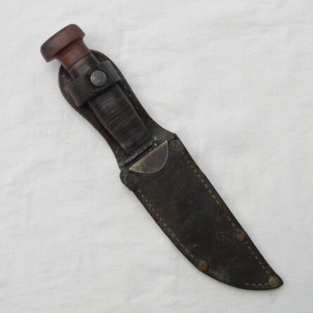 WW2 USN MK1 Fighting Knife wood pommel