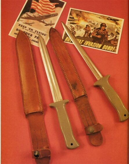 WW2 Anderson Patton Sword fighting knives
