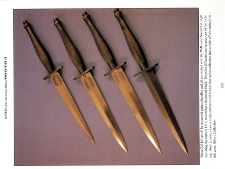 WW2 era Fairbairn-Sykes 2nd pattern daggers