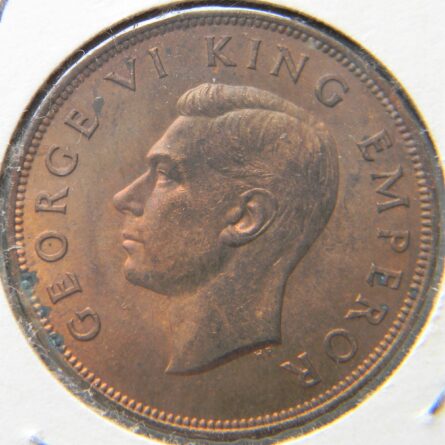 New Zealand 1940 bronze Penny