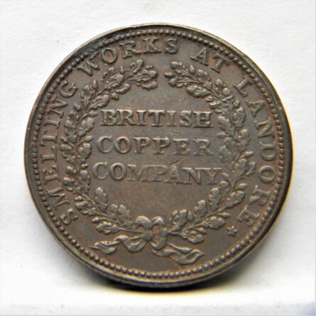 United Kingdom Walthamstow Rolling Mills 1812 copper Penny