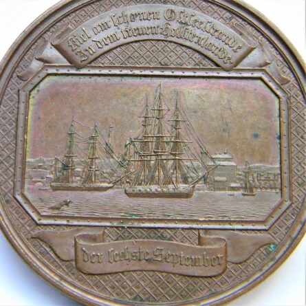 Germany Schleswig-Holstein Kiel 1847 bronze medal