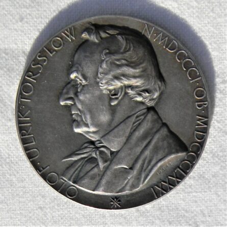 Sweden Olof Ulrik Torsslow 1944 theater silver medal