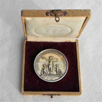 Germany 1909 hairdresser award silver medal