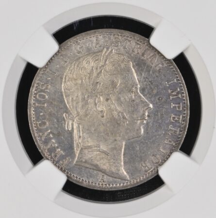 Austria 1861A silver Florin