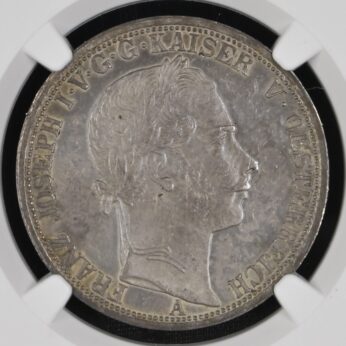 Austria 1864A silver Thaler