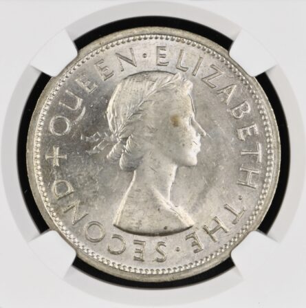 South Rhodesia 1953 silver Crown