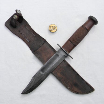 WW2 Ka-Bar USMC MK2 fighting knife