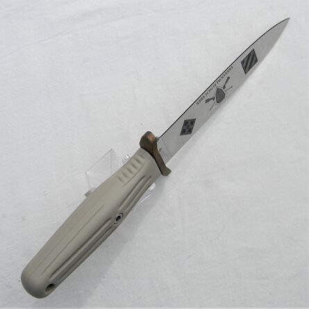 BOKER Germany A-F Elite Forces series 2003 US Army Infantry Applegate-Fairbairn dagger, SN 121/999; NIB w papers - Image 6