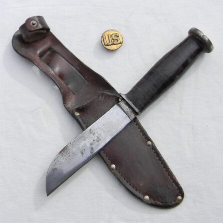WW2 Ka-Bar USN Seabee knife