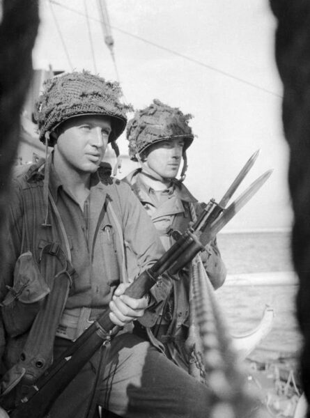 WW2 US M1 cut-down bayonet, 1944 Normandy landing