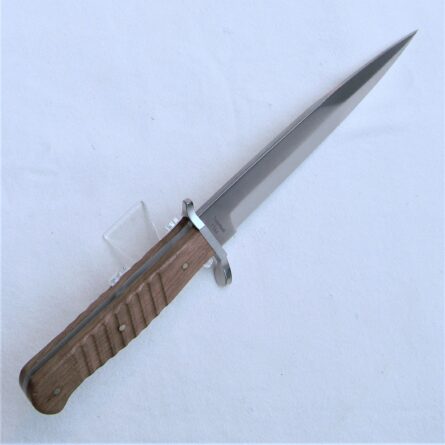 Boker Germany trench knife - modern version of German WW1 era Kampfmesser fighting dagger. NIB original sheath, papers - Image 9