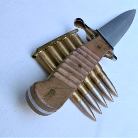 Boker Germany trench knife - modern version of German WW1 era Kampfmesser fighting dagger. NIB original sheath, papers - Image 11