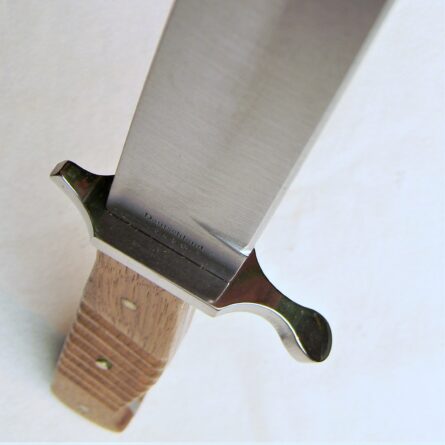 Boker Germany trench knife - modern version of German WW1 era Kampfmesser fighting dagger. NIB original sheath, papers - Image 8