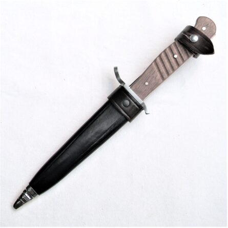 Boker Germany trench knife - modern version of German WW1 era Kampfmesser fighting dagger. NIB original sheath, papers - Image 3