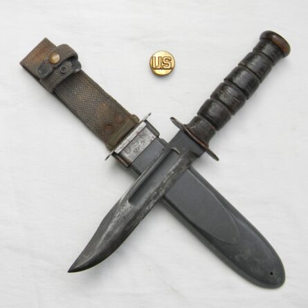 WW2 Ka-Bar USN MK2 fighting knife