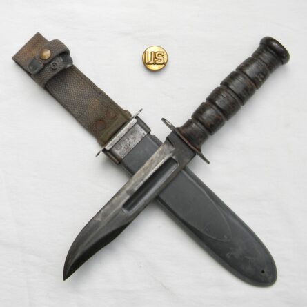 WW2 Ka-Bar USN MK2 fighting knife