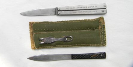 WW1 private purchase personal knife set