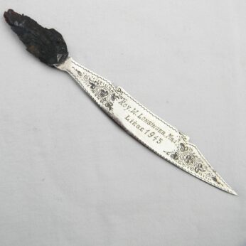 WW2 US trench art letter opener