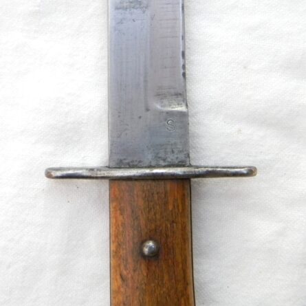 GERMANY WW2 era Luftwaffe boot knife LUFTWAFFEN-KAMPFMESSER fighting dagger, original metal scabbard - Image 10