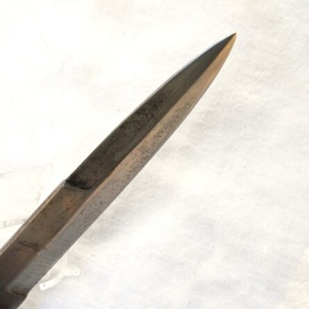 GERMANY WW2 era Luftwaffe boot knife LUFTWAFFEN-KAMPFMESSER fighting dagger, original metal scabbard - Image 12