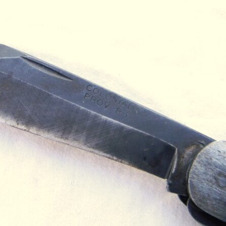 WW2 era huge folding knife, part of US Navy/Air Corps pilot's survival kit; made by Colonial; great condition - Image 8