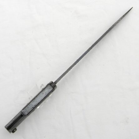 GERMANY WW2 era 1939 Elite Diamant bayonet for Mauser K98; original scabbard, frog; good condition - Image 8