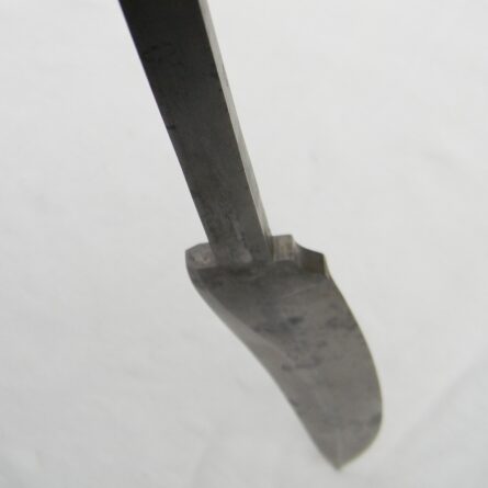 Vietnam War era unfinished 7-inch blade SOG fighting knife, bronze guard; rare type - Image 11