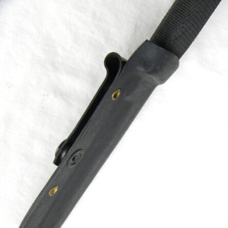 Cold Steel, USA-made 1980th Tanto fighting knife by Ichiro Hattori, new Kydex sheath; excellent - Image 5