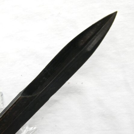 Vietnam War era US M7 bayonet made by Bauer Ord Company (BOC), original M8A1 PWH scabbard - Image 9