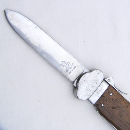 WW2 Germany SMF early-production Model 1 Fallschirmjäger-Messer Luftwaffe/paratrooper knife - Image 15