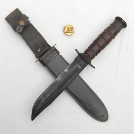 WW2 Camillus USN MK2 fighting knife