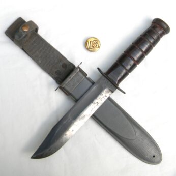 WW2 Ka-Bar USN MK2 fighting knife