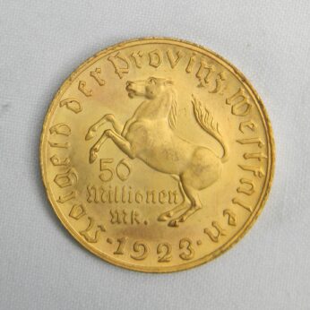 Germany Westphalia 1923 50 Million Marks