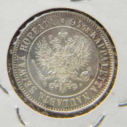 Finland 1915S silver Markka