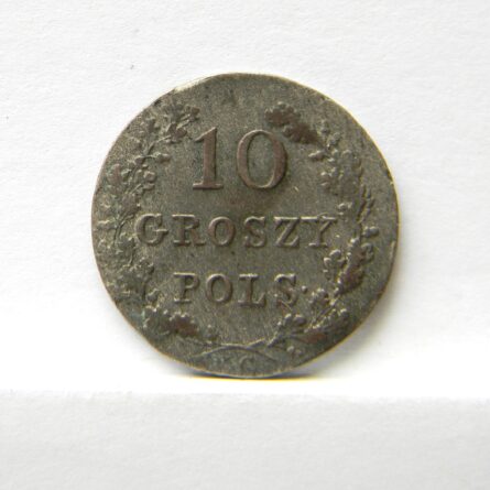 Poland 1831 silver 10 Groszy