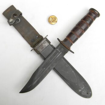 WW2 Ka-Bar USN MK2 fighting knife