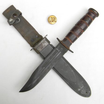 WW2 Ka-Bar USN MK2 fighting knife