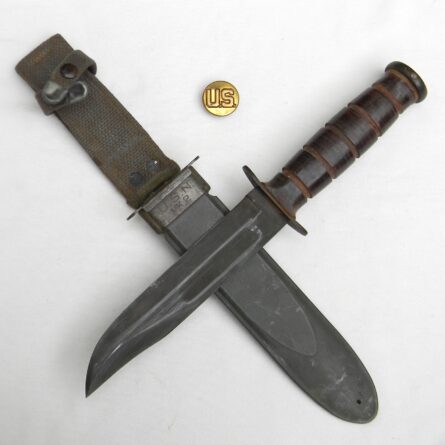WW2 Ka-Bar USN MK2 fighting knife