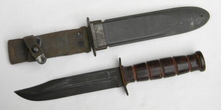 WW2 Ka-Bar USN MK2 fighting knife