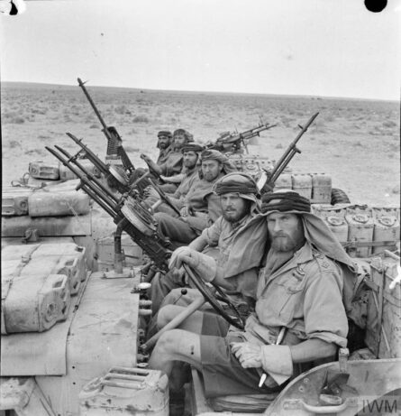 British SAS IN NORTH AFRICA, January 1943