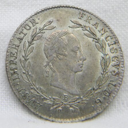 Austria 1830 silver 20 Kreuzer