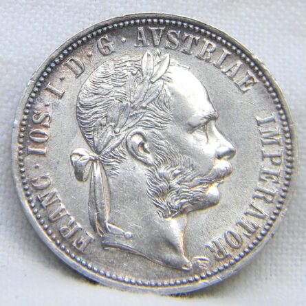 Austria 1878 silver Florin