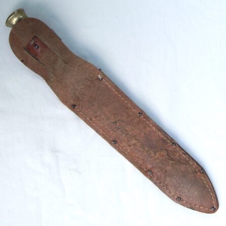 SOUTHERN & RICHARDSON, Sheffield WW2 era fighting dagger, early type original scabbard; rare UNUSED - Image 3