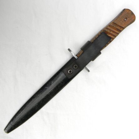 Germany WW1 era Kampfmesser (combat knife) fighting dagger, original metal scabbard - Image 3