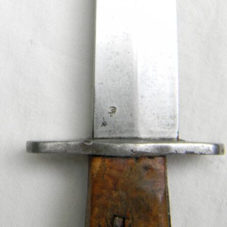 Germany WW1 era Kampfmesser (combat knife) fighting dagger, original metal scabbard - Image 8