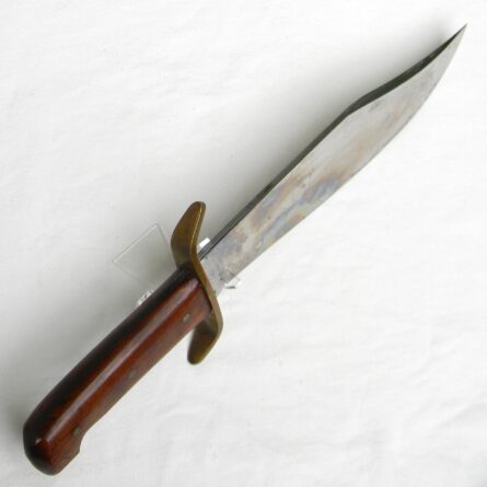 Vietnam War era Western Cutlery circa 1960th W49 Bowie, rosewood handle, original scabbard; excellent condition - Image 6