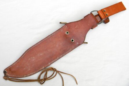 Vietnam War era Western Cutlery circa 1960th W49 Bowie, rosewood handle, original scabbard; excellent condition - Image 3